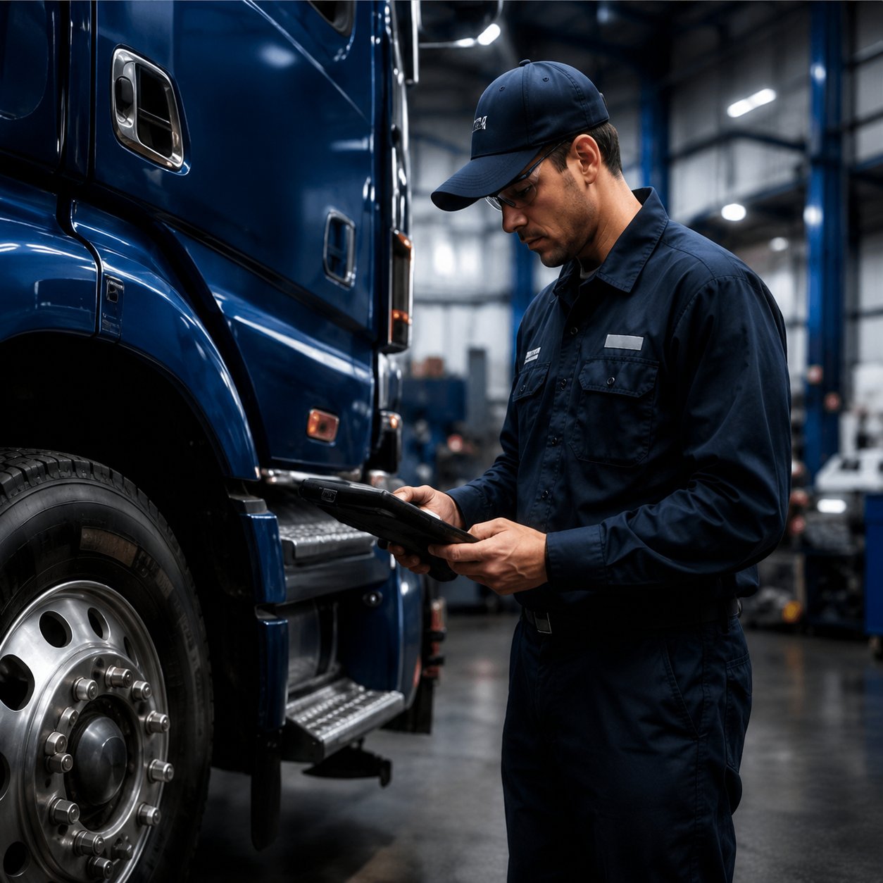 Certified DOT inspections for commercial trucks in Jacksonville FL