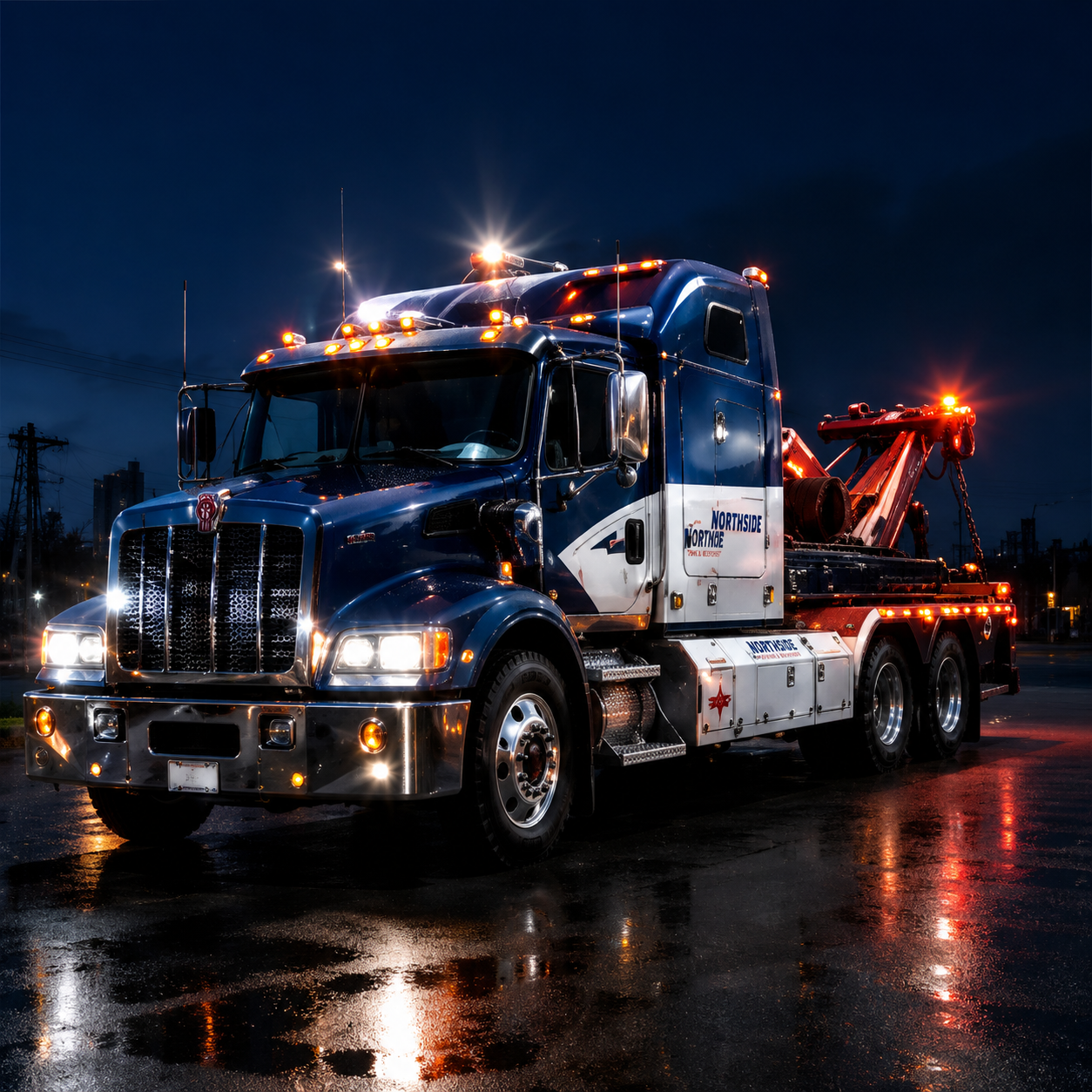 24/7 roadside assistance for commercial trucks in North Florida