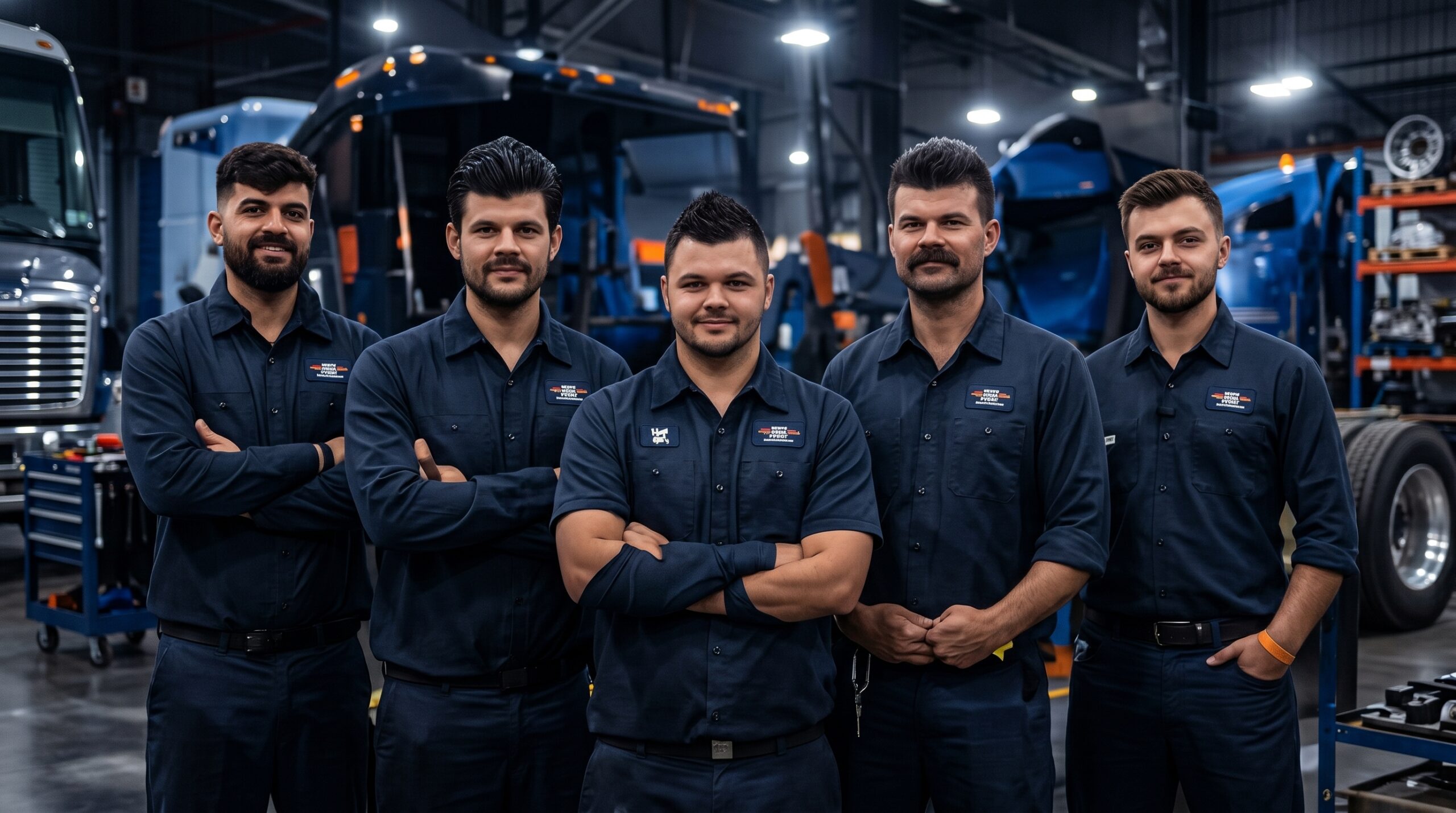 NorthPoint Truck Center team of diesel technicians in Jacksonville FL
